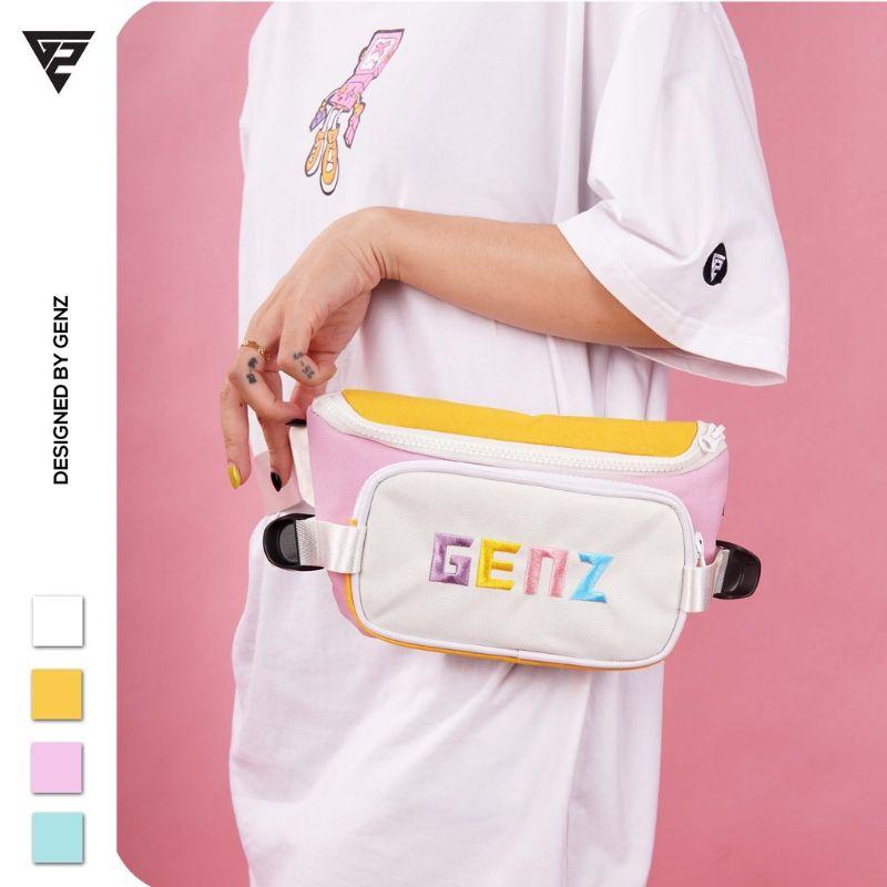 Túi bao tử nam nữ unisex GENZ phong cách tone màu pastel trẻ trung TA068
