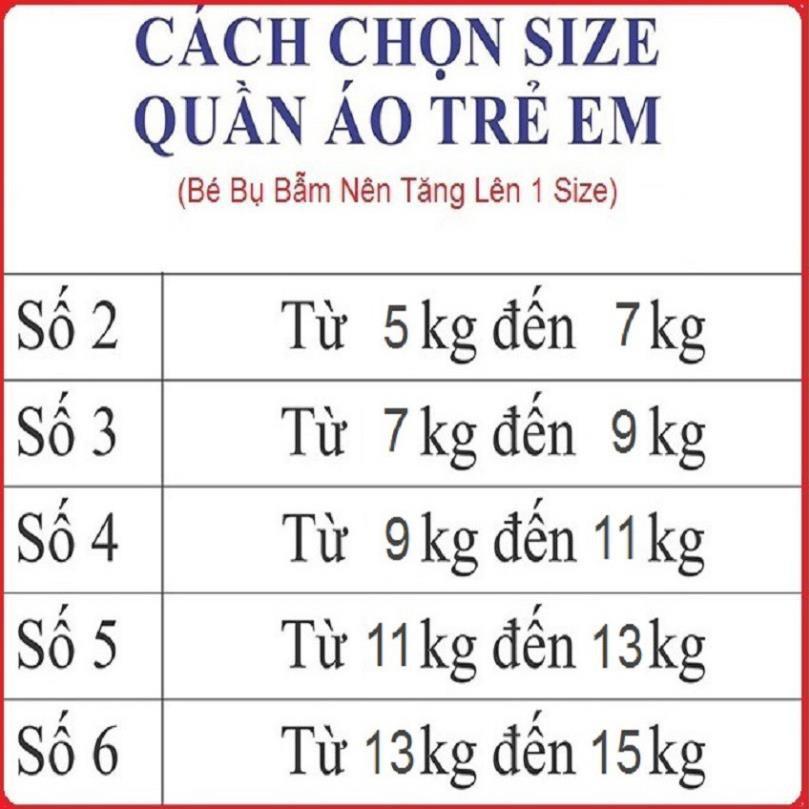 Sét 5 Bộ Quần Áo Trẻ Em Từ 5-15kg - Quần Áo Sơ Sinh