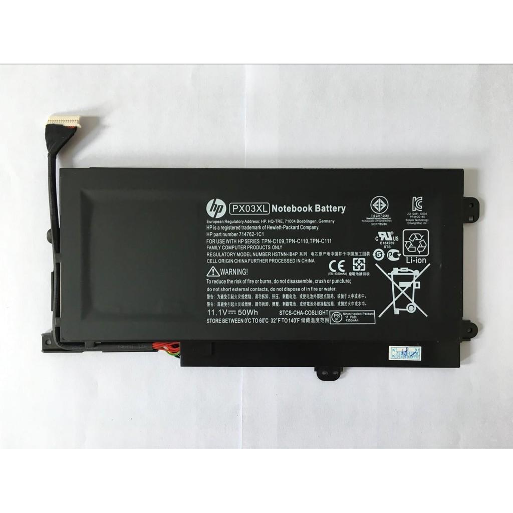 Pin dùng cho laptop HP ENVY M6-K122DX M6-K125DX PX03XL 715050-001 714762-1C1 714762-2C1 Hstnn-lb4p TPN-C109 TPN-C110 TPN-C111