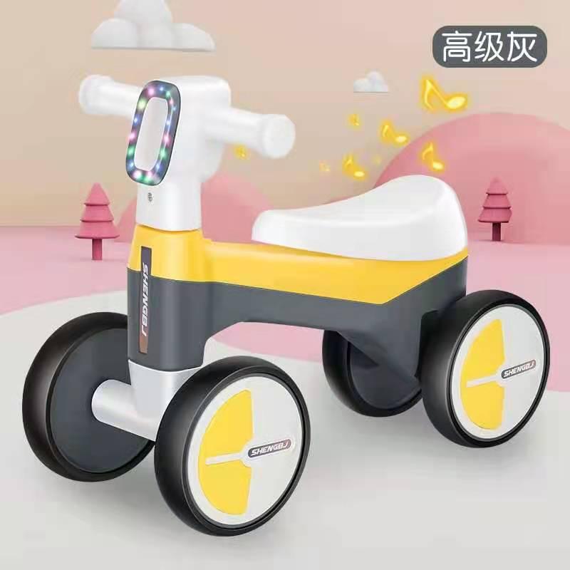 Xe chòi chân xe thăng bằng 4 bánh cho bé 1-3t có nhạc đèn