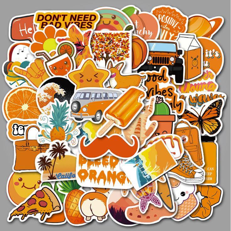 Sticker dán cao cấp CHỦ ĐỀ CAM Cực COOL ms#31