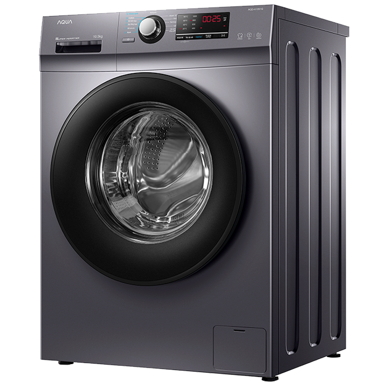 Máy giặt Aqua Inverter 10.5kg AQD-A1051G.S - Chỉ giao HCM