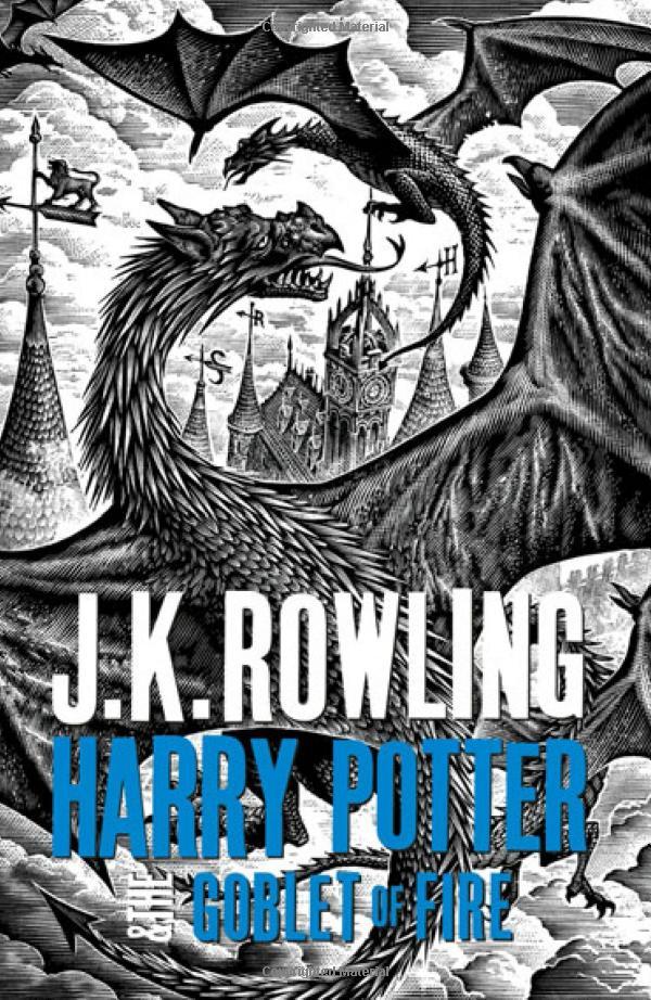 Sách Harry Potter Part 4: Harry Potter And The Goblet Of Fire (Hardback) (Harry Potter và chiếc cốc lửa) (English Book)