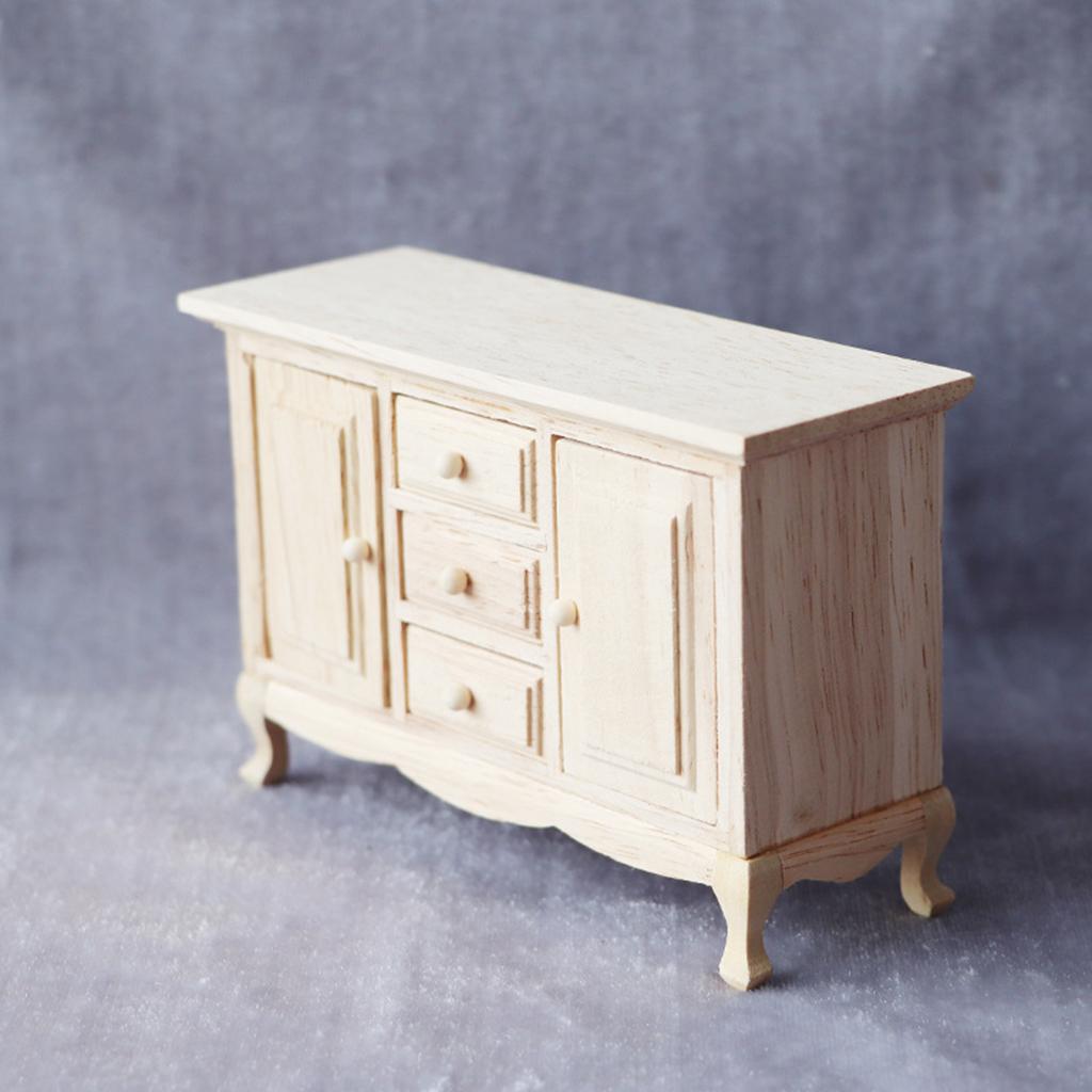 1:12 Dollhouse Cabinet Dollhouse Accessories Dollhouse Living Room Decor