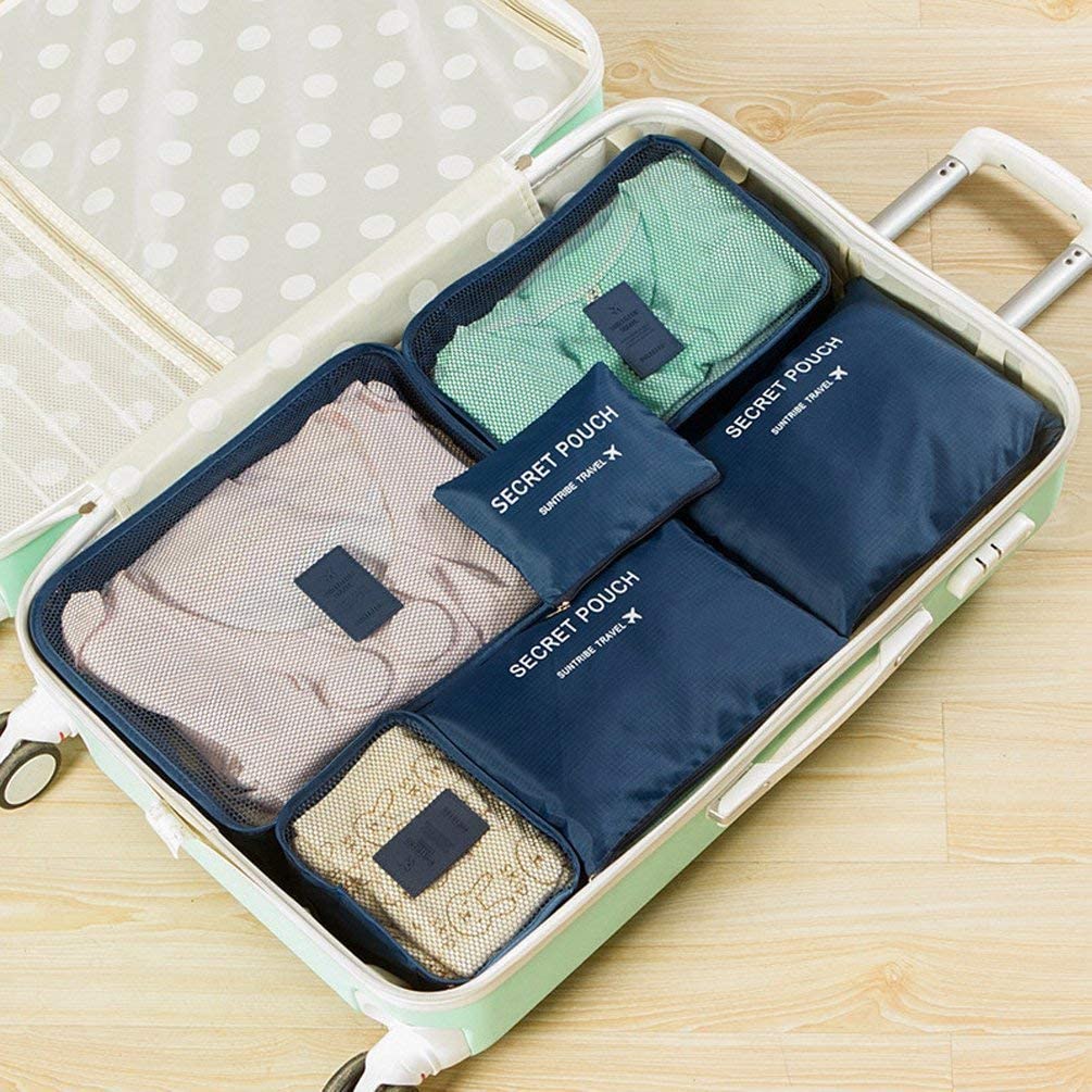 Combo 6 Túi Đựng Đồ Du Lịch Secret Pouch