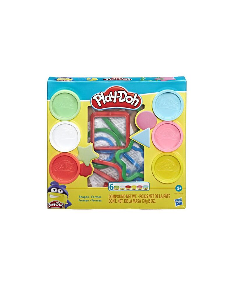 PLAYDOH Khuôn Tạo Hình Và Bột Nặn 4 Màu CBE8534/E8530-23241