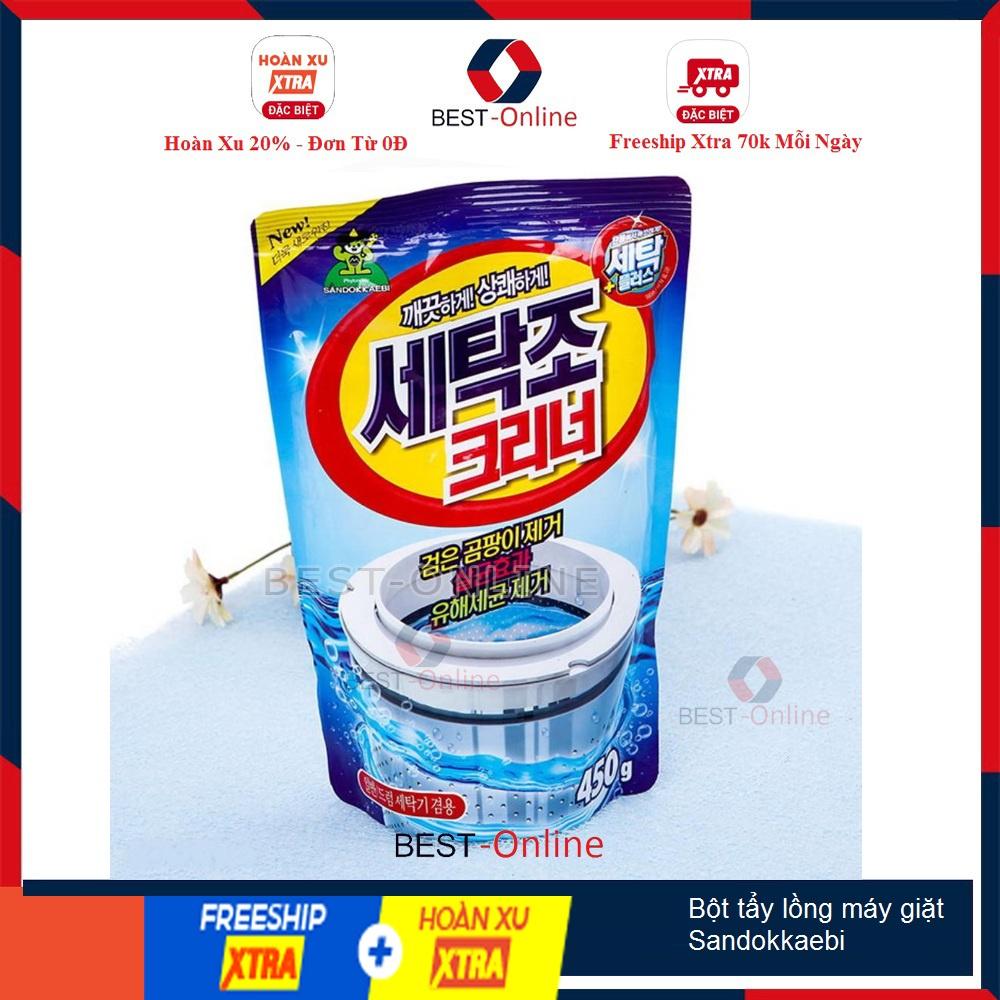 Bột tẩy lồng máy giặt Sandokkaebi Korea 450G