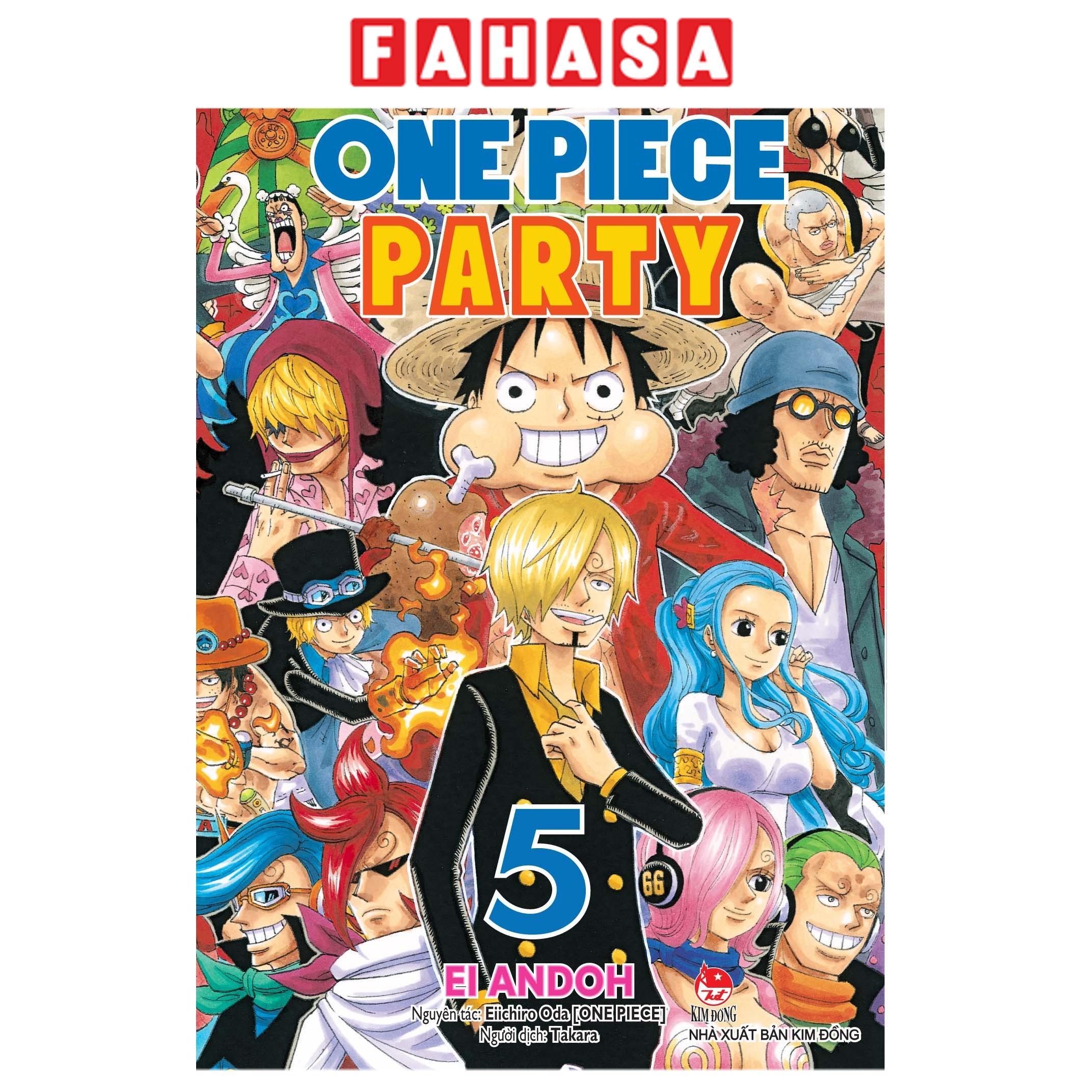Sách - One Piece Party - Tập 5 (Tái Bản 2026)