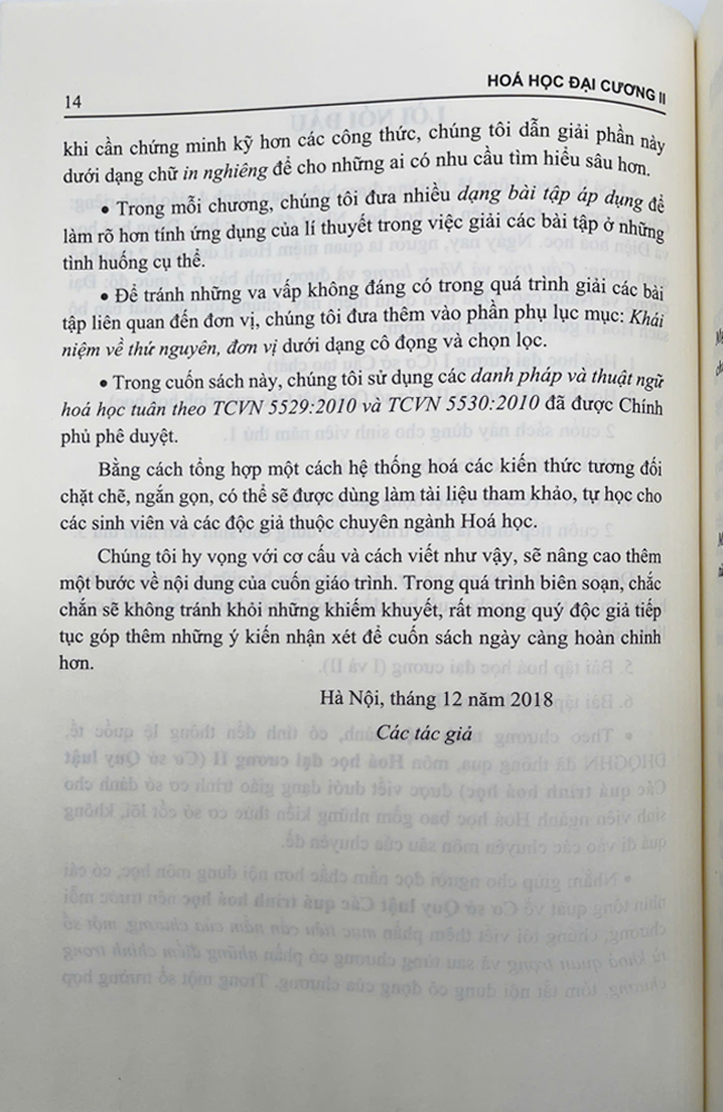 Cơ sở cấu tạo chất - Hóa học đại cương I