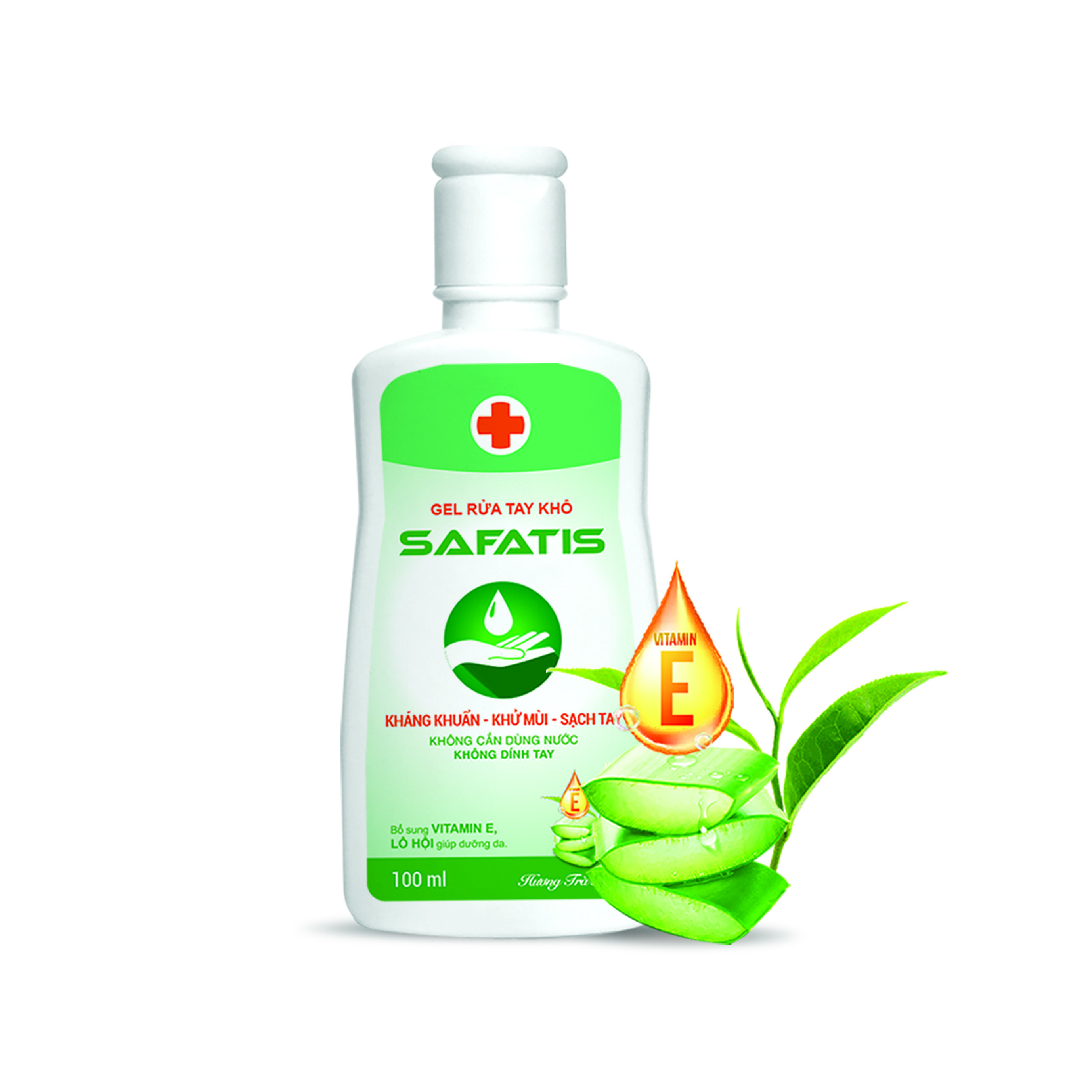 Gel rửa tay khô Safatis 100ml