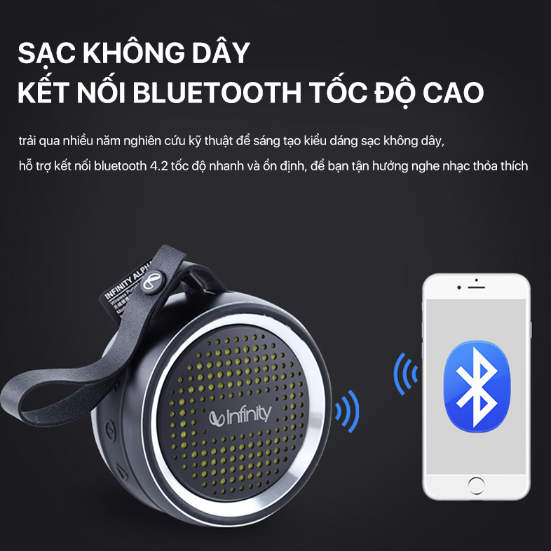 Loa bluetooth không dây mini Xiaomi Infinity Alpha - Hàng nhập khẩu