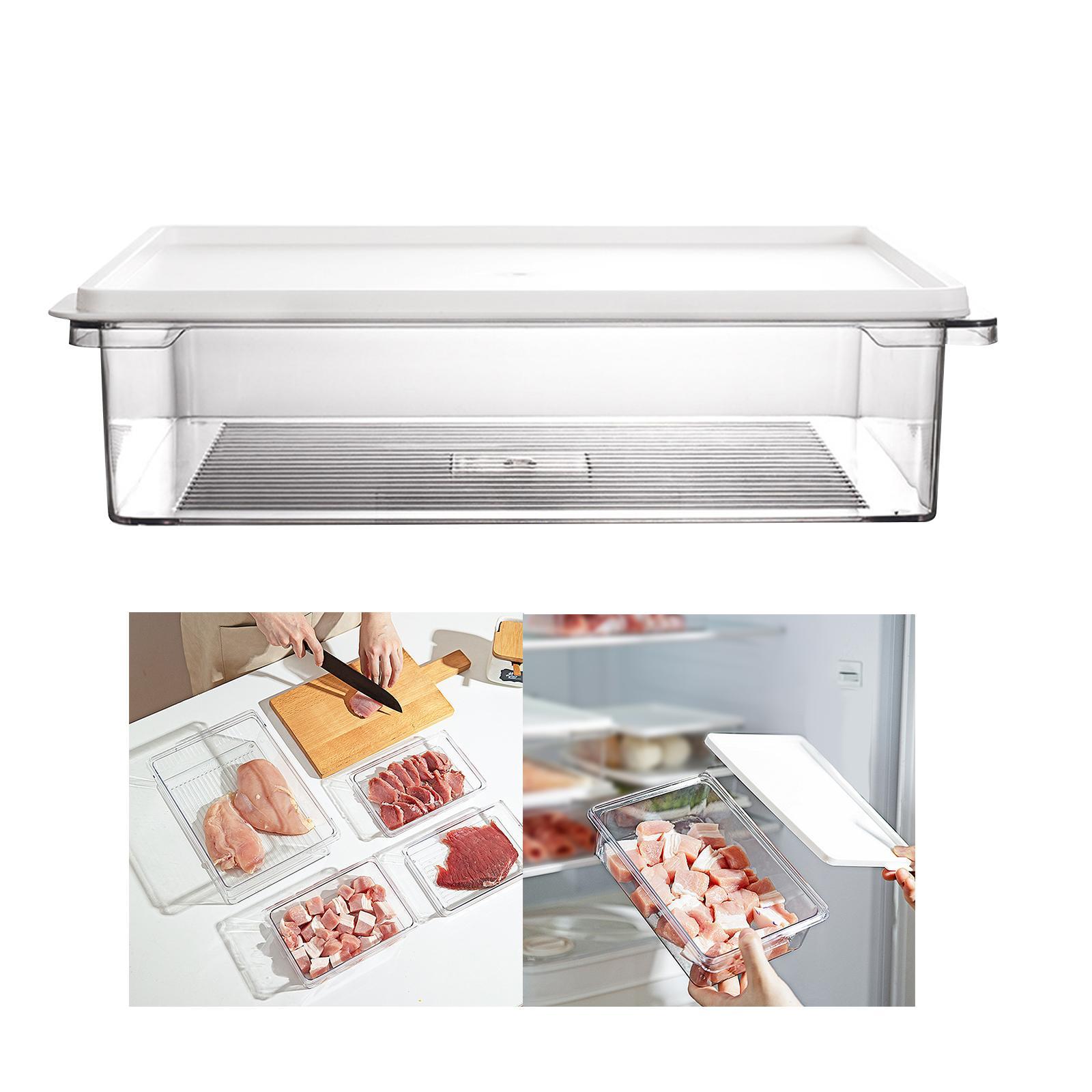 Bin containers kitchen freezer organizer .3L