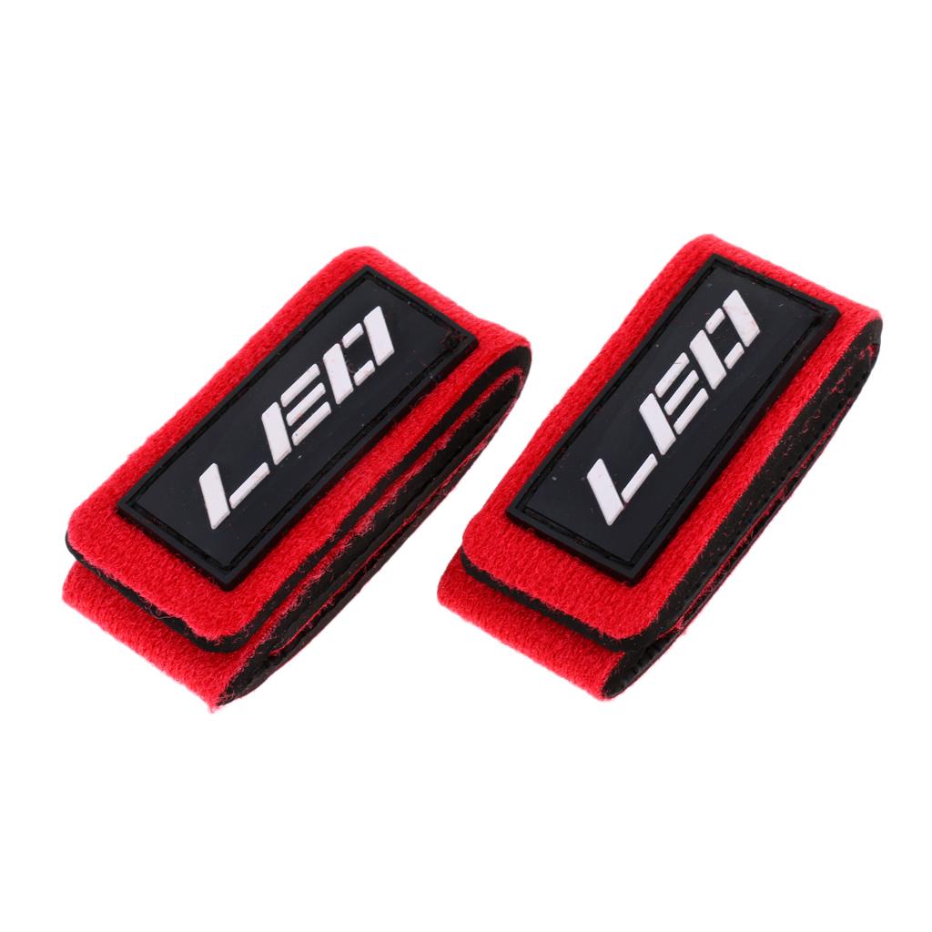 2Pcs Fishing Rod Strap Belt Rod Ties Wrapping Bands Pole Fasteners