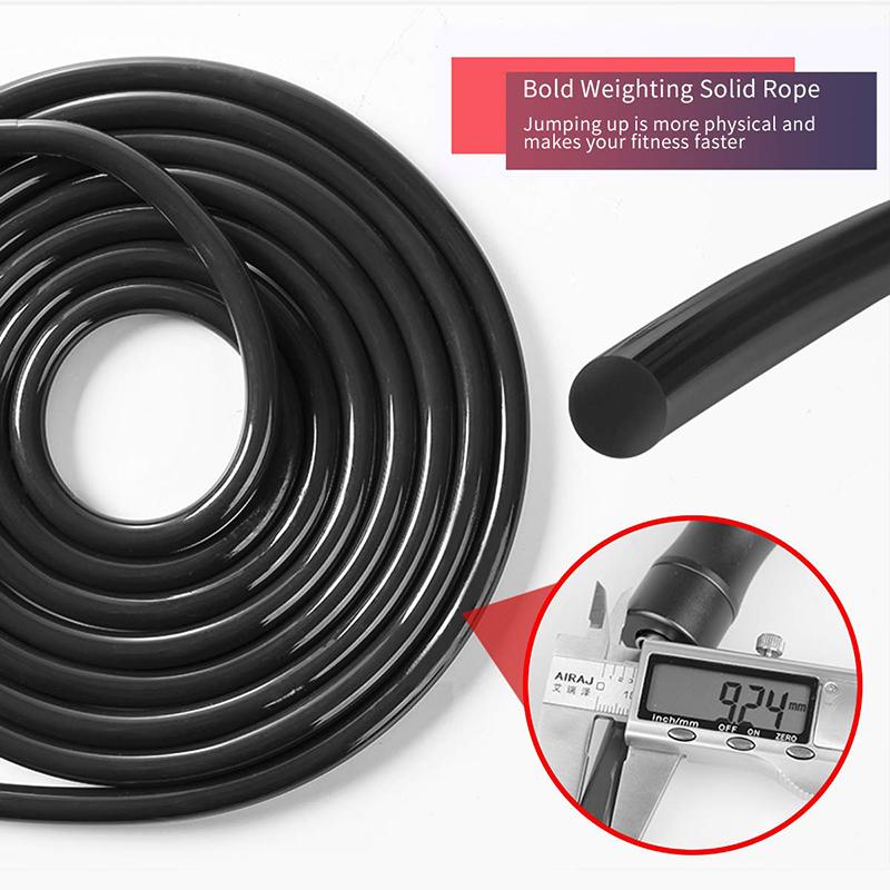 TMT Có Trọng Số Nhảy Dây Tập Luyện Bỏ Qua PU Dây Có Thể Điều Chỉnh Hợp Kim Nhôm Tốc Độ Crossfit Nhảy Cho Thể Dục Tập Thể Dục Đào Tạo