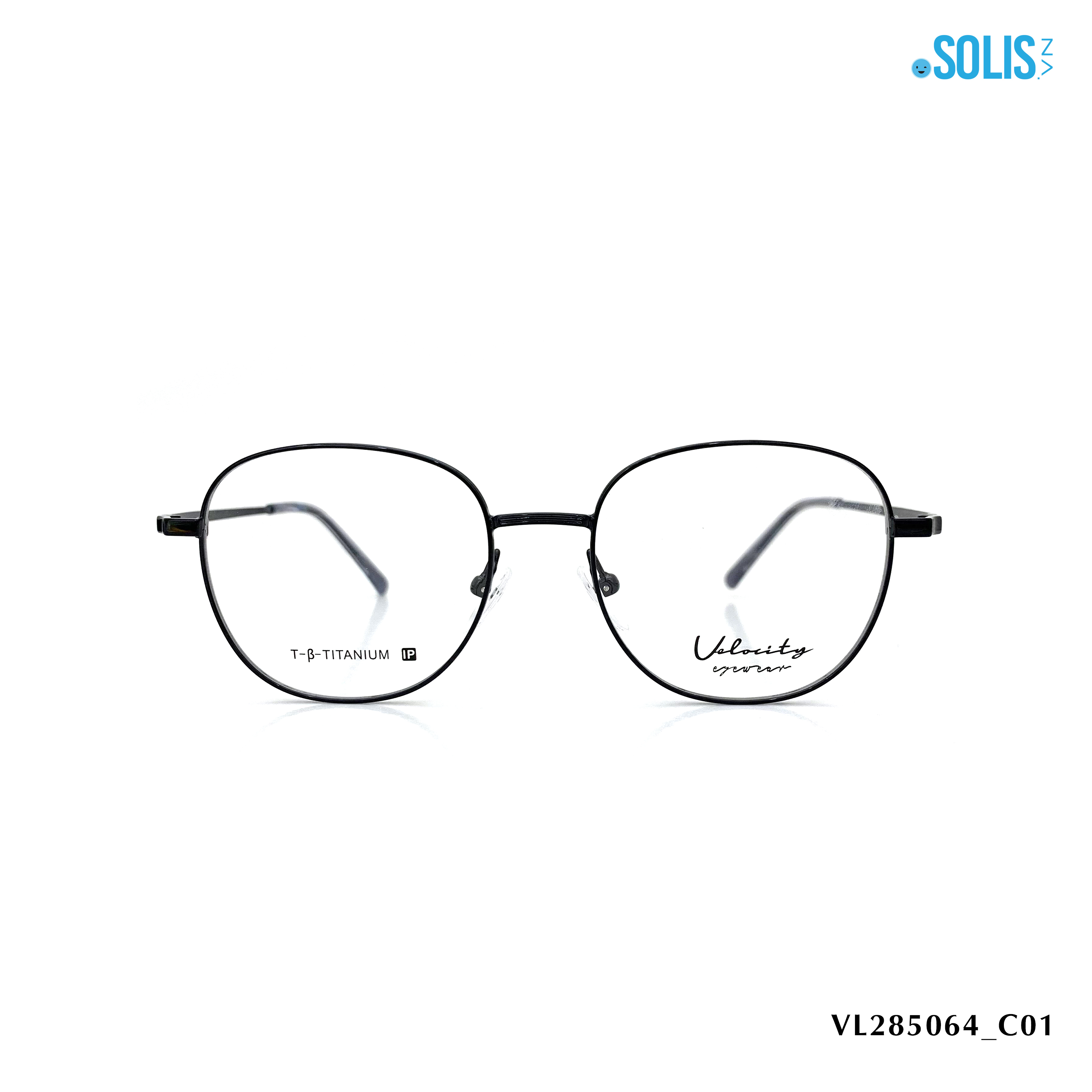 Gọng kính kim loại hiệu Velocity VL285064 KÍCH THƯỚC 49-17-142