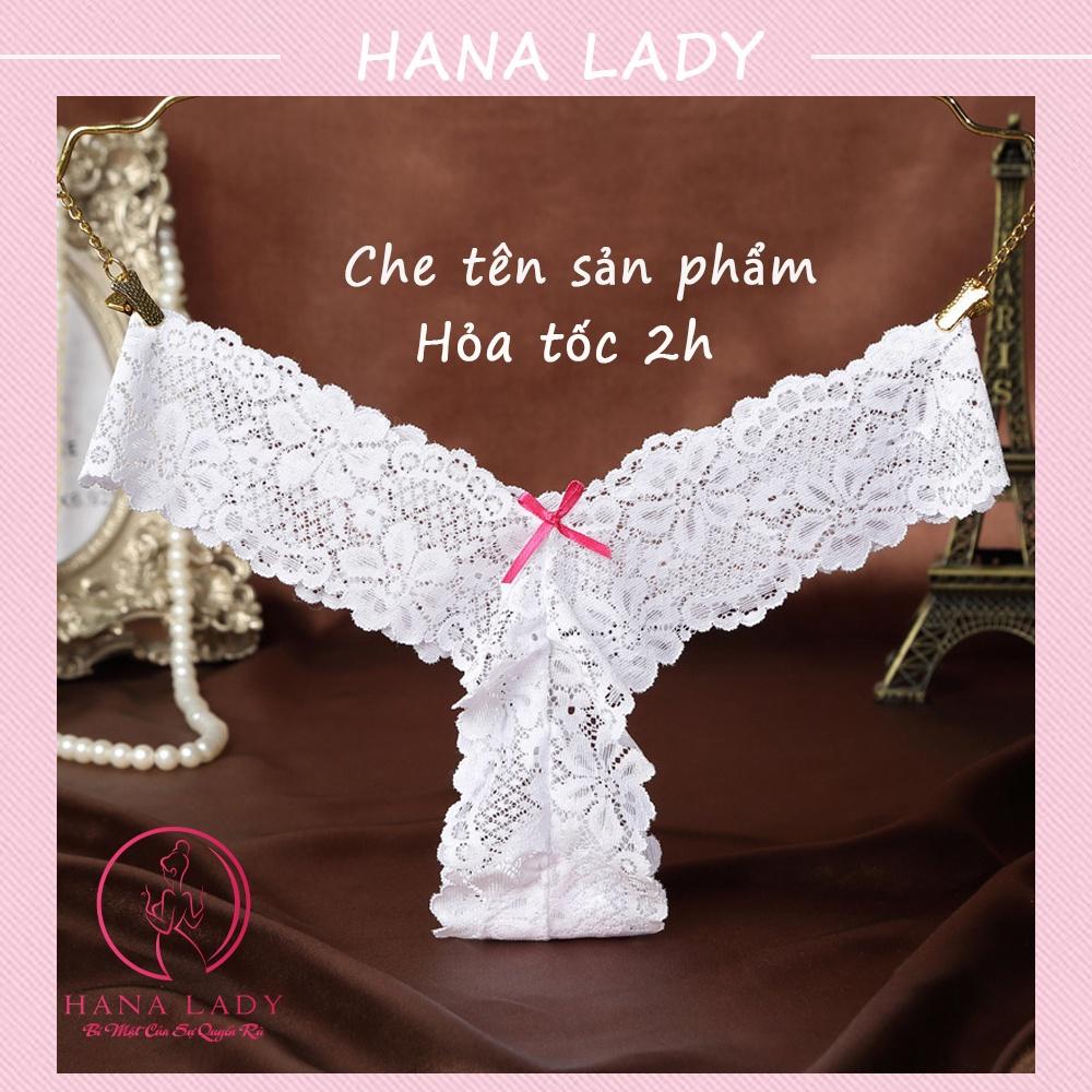 Quần lót lọt khe ren sexy - Chip ren chữ Y quyến rũ phối nơ đáng yêu gợi cảm LK013
