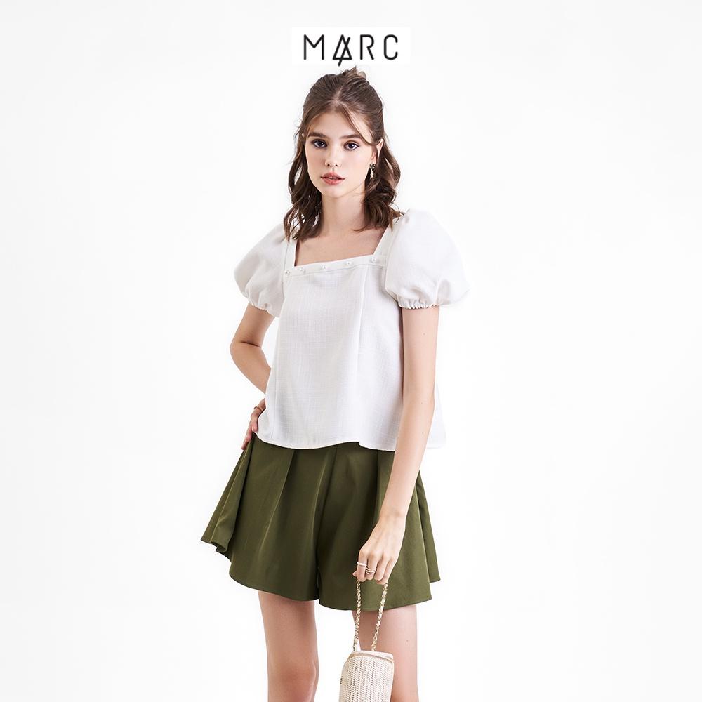 Quần Short Nữ MARC FASHION Ống Xòe Ly Trước FALT0526