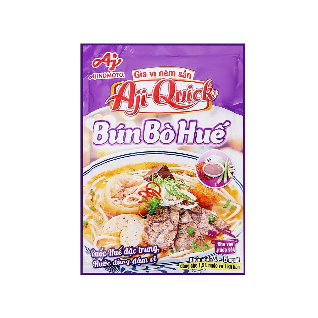 Gia Vị Nêm Sẵn Bún Bò Aji-Quick Gói 59g