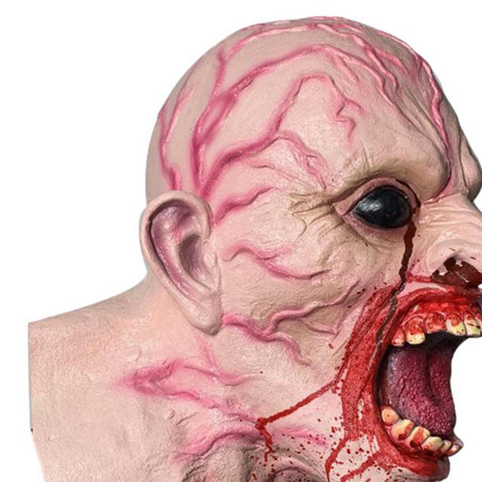 Halloween Mask Creepy Evil Adults Cosplay for Fancy Dress Costume Masquerade
