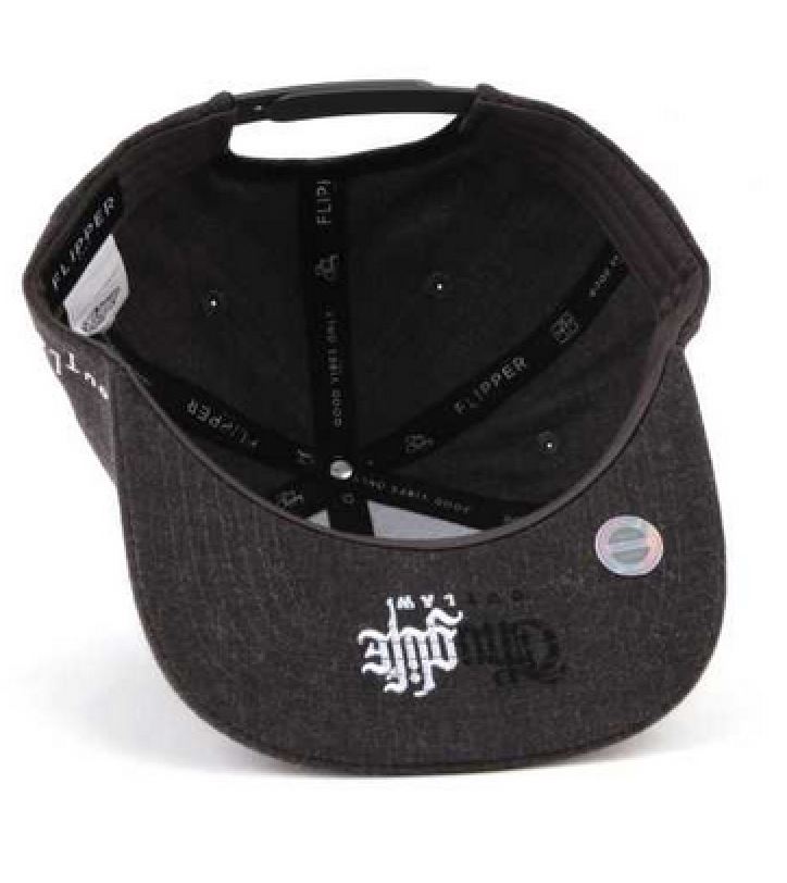 PREMI3R Nón snapback TL2 half-triangle charcoal