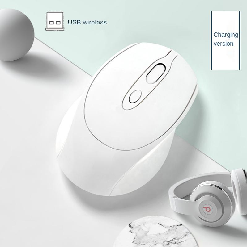 Chuột Không Dây Bluetooth Chuột Máy Tính Không Dây Silent Chuột Ergonomic Chơi Game Mouse Thích Hợp Cho Chế Độ Kép Chuột Cho Máy Tính Laptop