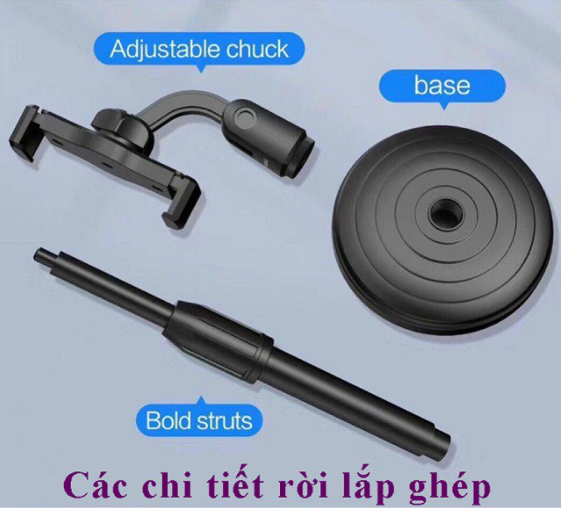 Giá Đỡ Điện Thoại Livestream Xem Video Ổn Định Xoay 360 Độ Dùng Để Quay Phim Ghi Hình Đa Dụng