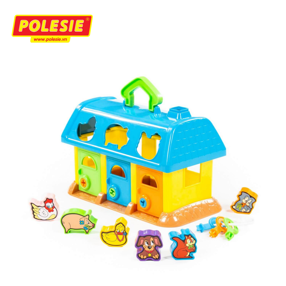 Bộ đồ chơi ngôi nhà thú cưng - Polesie Toys