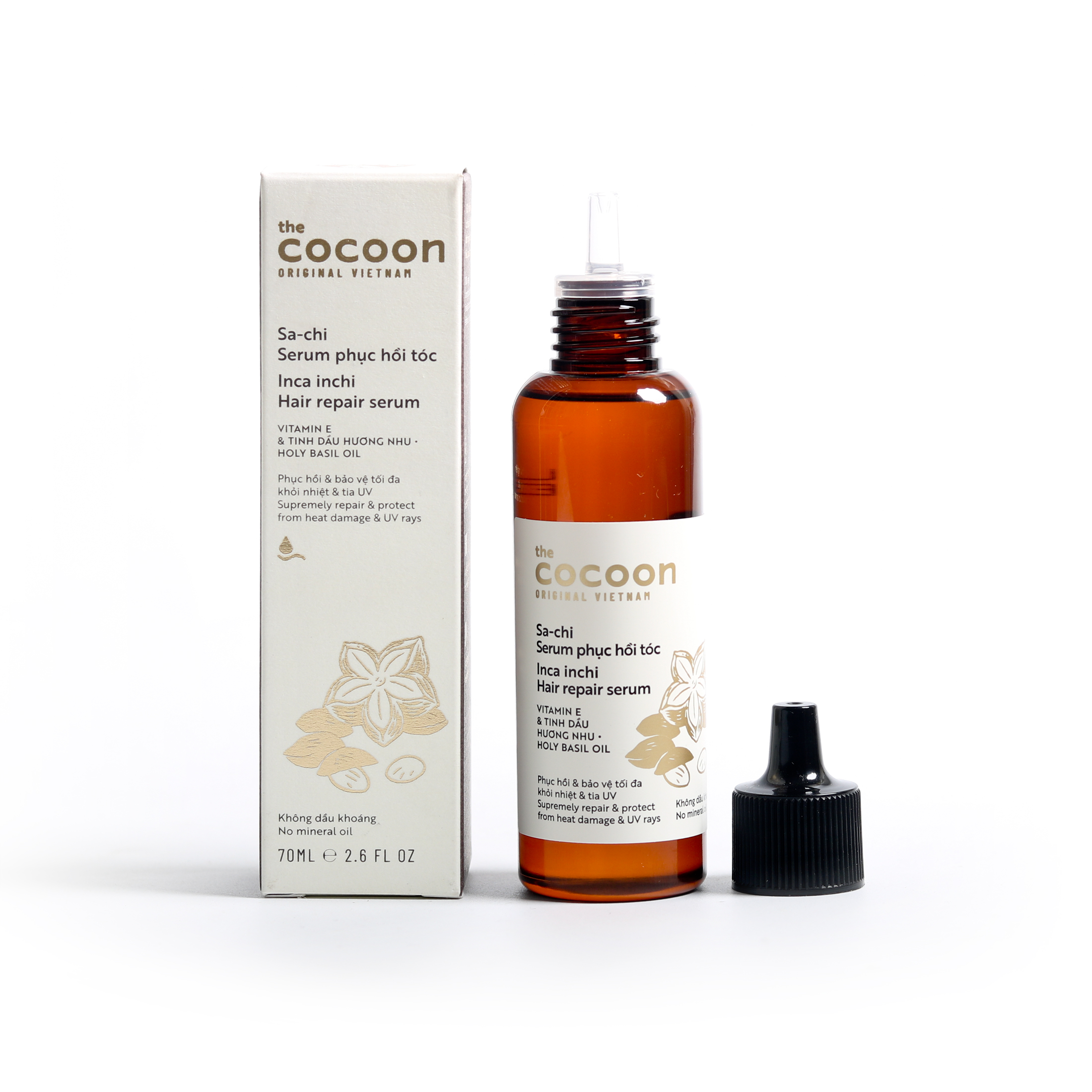 Combo Serum sachi phục hồi tóc 70ml + nước xịt bưởi Pomelo 140ml