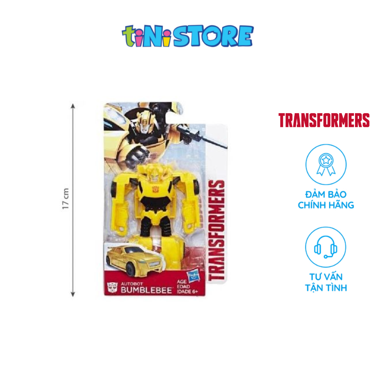 Đồ Chơi Chiến binh Biến Hình Bravo Bumblebee Transformers E1164