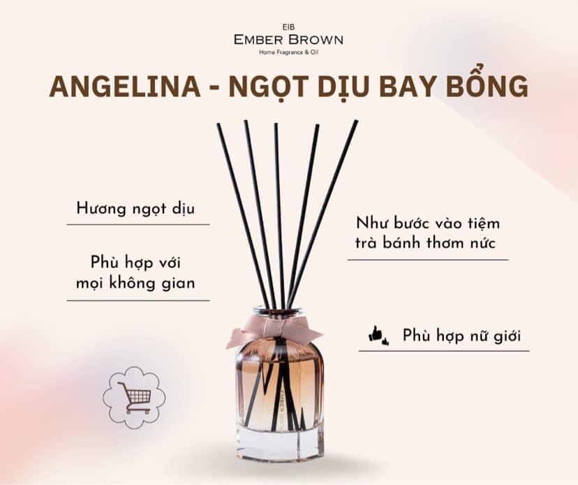 TINH DẦU NƯỚC HOA CAO CẤP EMBER BROWN - PHIÊN BẢN ĐẶC BIỆT BURGUNDY HƯƠNG ANGELINA