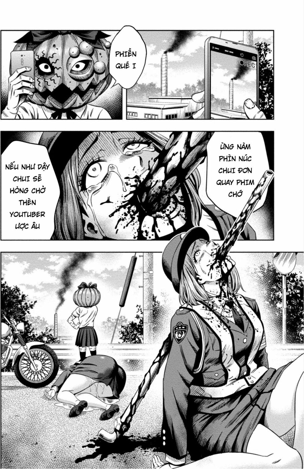 bí ngô cuồng sát - pumpkin night chapter 5 15