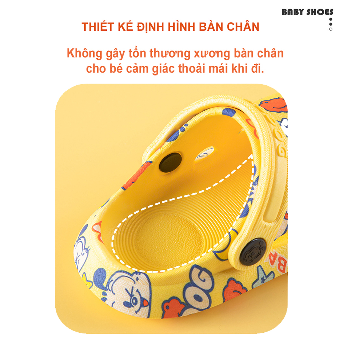 Dép Sục BobDog BD - 203 - 1 Siêu Mềm Siêu Nhẹ Chống Trơn Trượt Cho Bé Trai Bé Gái - 5 Màu In Hình Thỏ