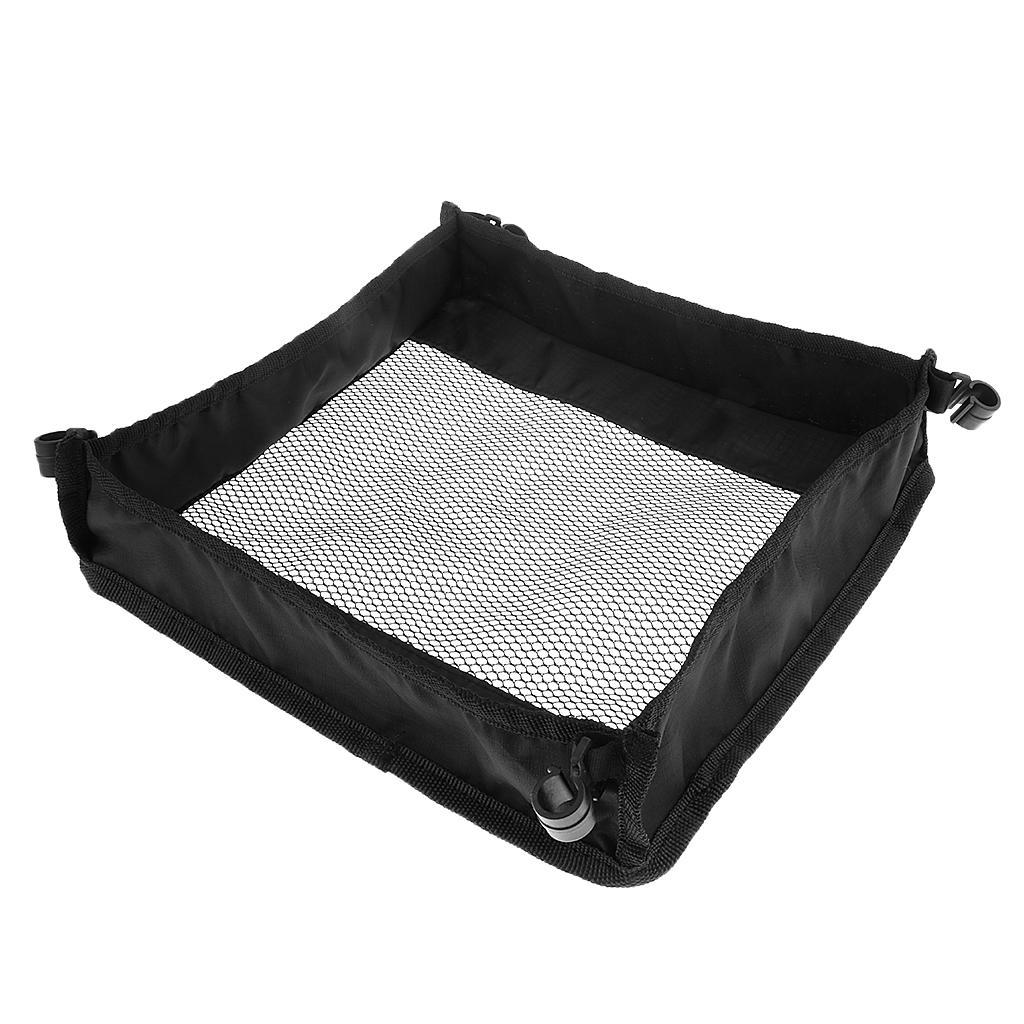 2x Folding Table Storage Grid Outdoor Kitchen Dining Stuff Storage Bag Lightweight Portable Size Optional