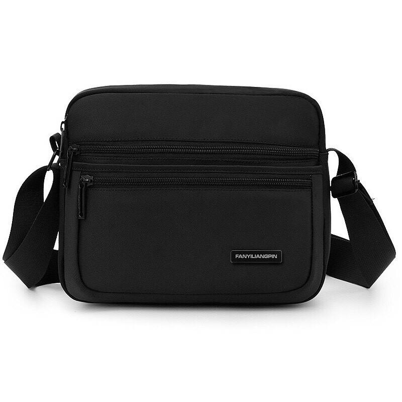 Túi đeo chéo thời trang nam vải canvas T61 KT : 25x18x12cm và 27x21x12cm