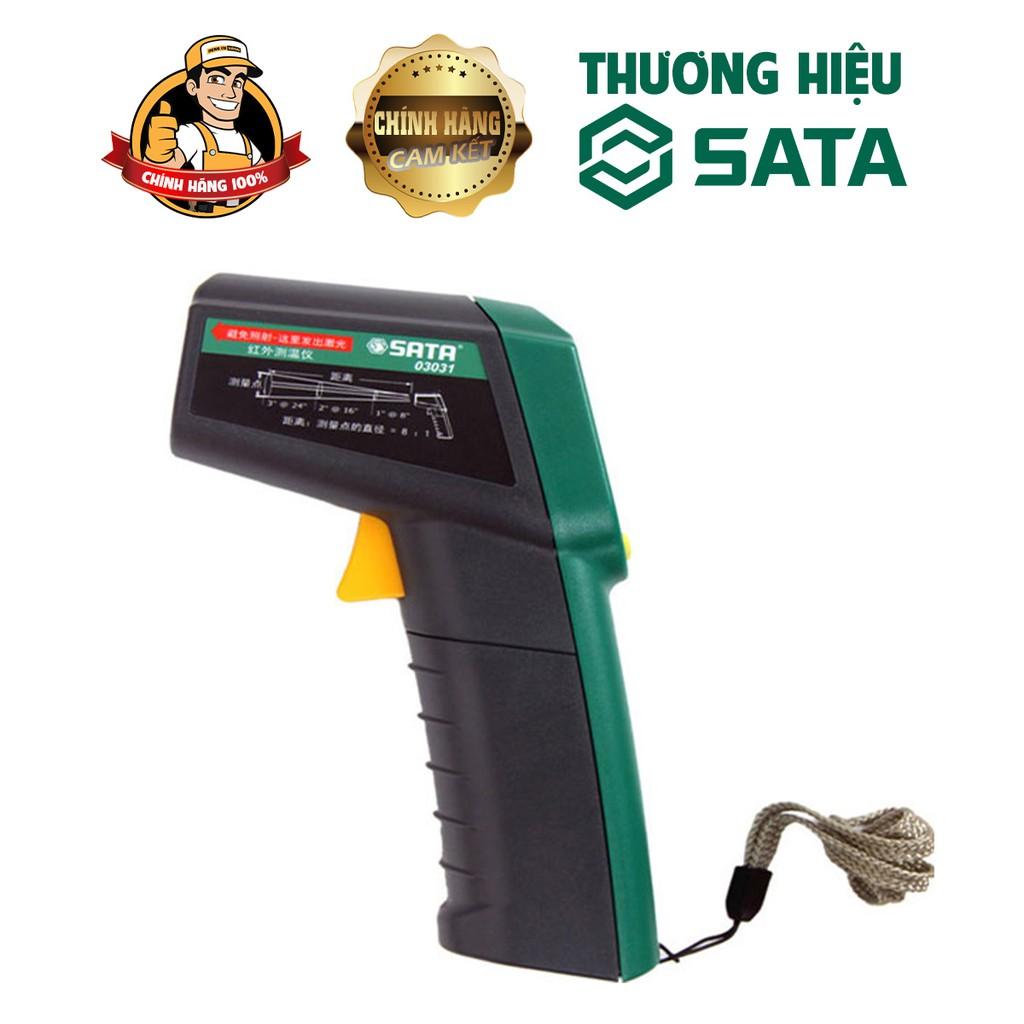 Máy đo thân nhiệt,Máy đo nhiệt độ hồng ngoại SATA 03031