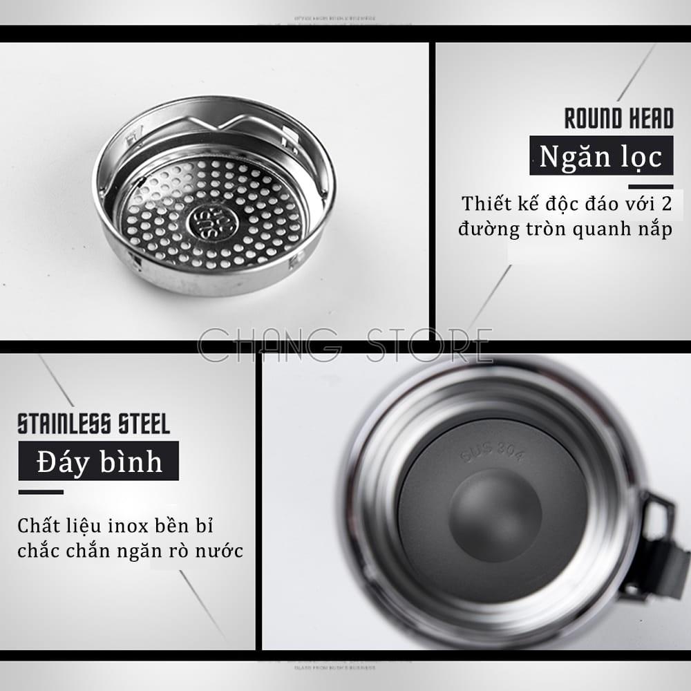 Bình giữ nhiệt nóng lạnh lõi thép inox 304 chống Gỉ A150 giữ nhiệt tốt chịu lực chống va đạp