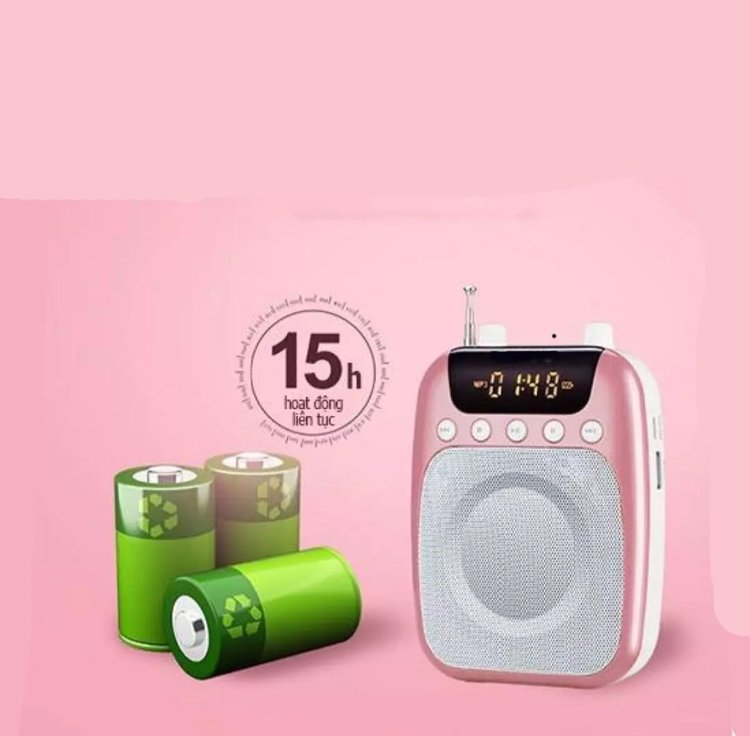 Máy trợ giảng mico không dây FM  S358-FM