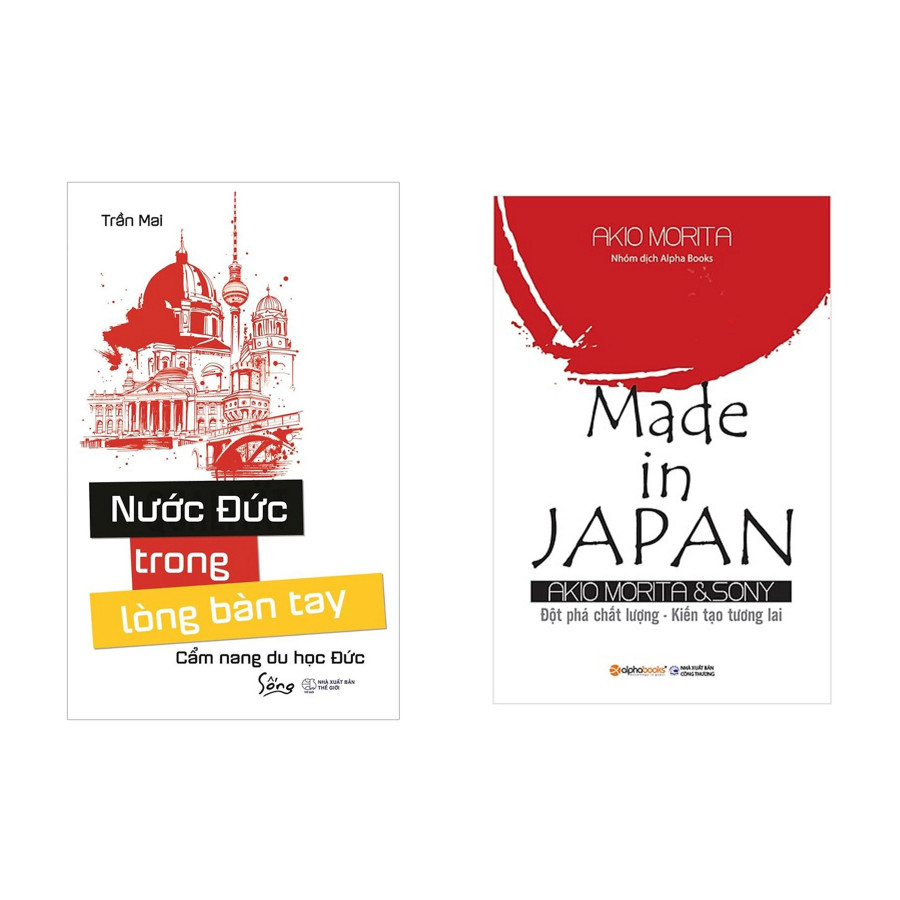 Combo Sách Khởi Nghiệp chọn lọc: Nước Đức Trong Lòng Bàn Tay  + Made In Japan