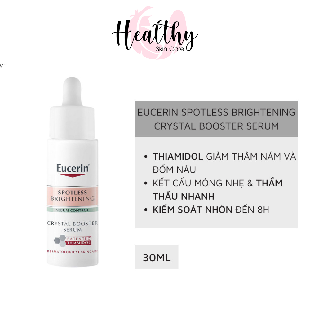 Tinh Chất Giảm Thâm Nám Chuyên Biệt Cho Da Nhờn &amp; Hỗn Hợp Eucerin Crystal Booster Serum 30ml