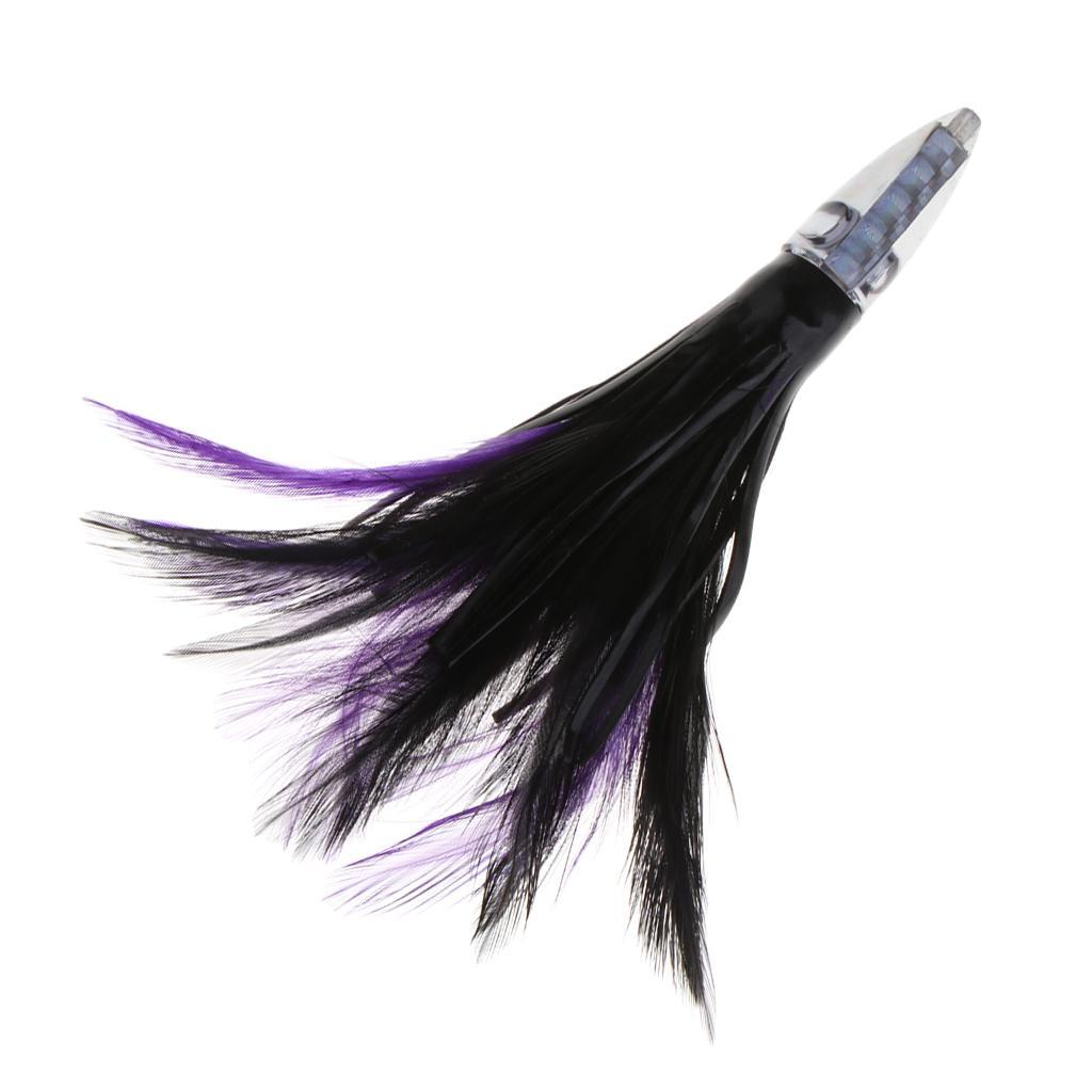 2 Pieces Fishing Lures Squid Octopus Skirts Lure Soft Baits Crankbaits