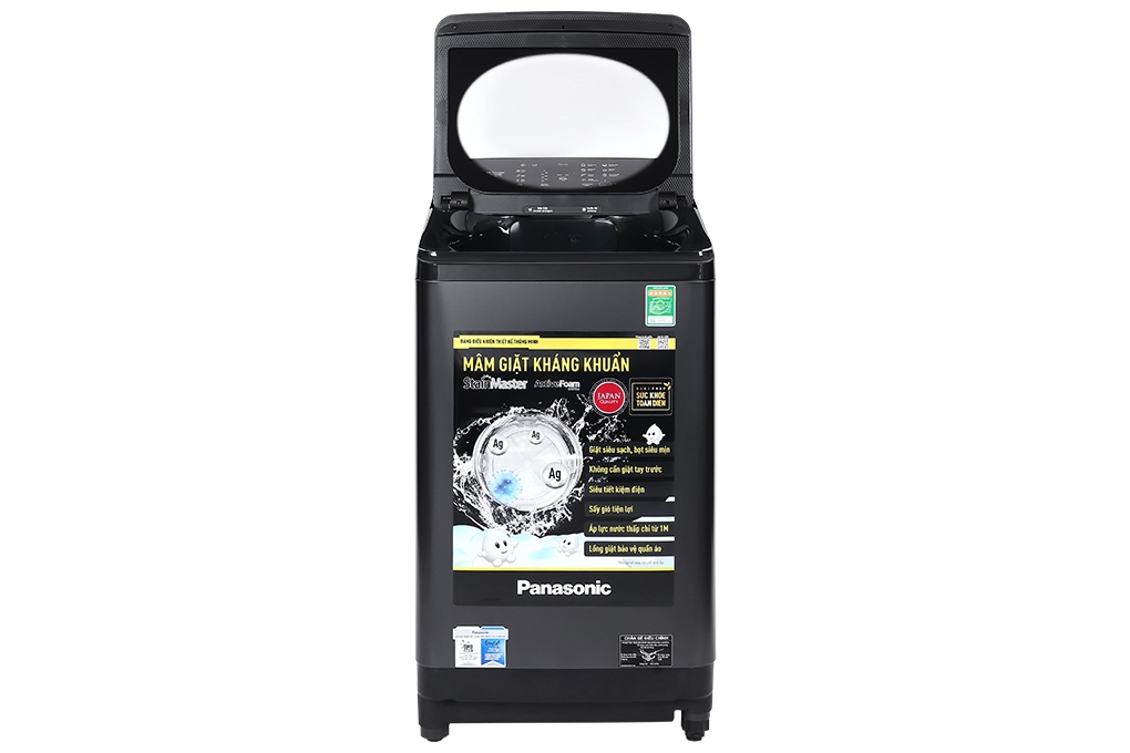 Máy giặt Panasonic NA-F100A9DRV cửa trên 10kg, hàng chính hãng, CHỉ giao Tại Hà Nội