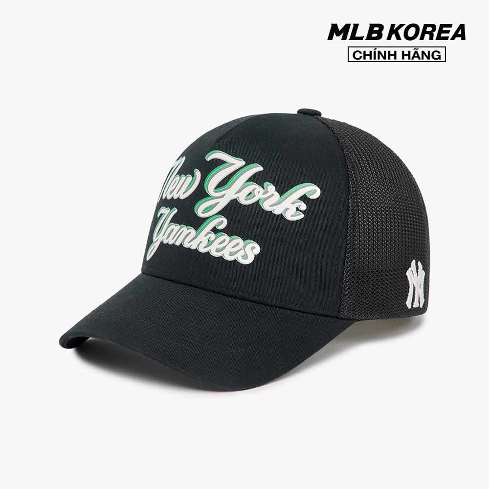 MLB - Nón bóng chày unisex phối lưới Sunny Beach Mesh 3AMCU0133-50BKS