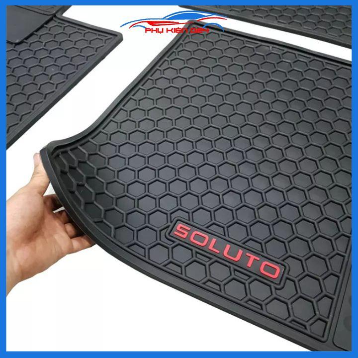 Lót sàn ô tô cao su Soluto 2018-2019-2020-2021-2022 không mùi chống trơn trượt