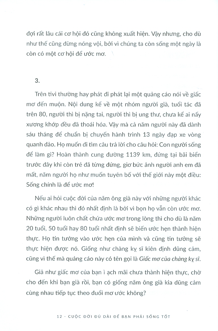 Cuộc Đời Đủ Dài Để Bạn Phải Sống Tốt