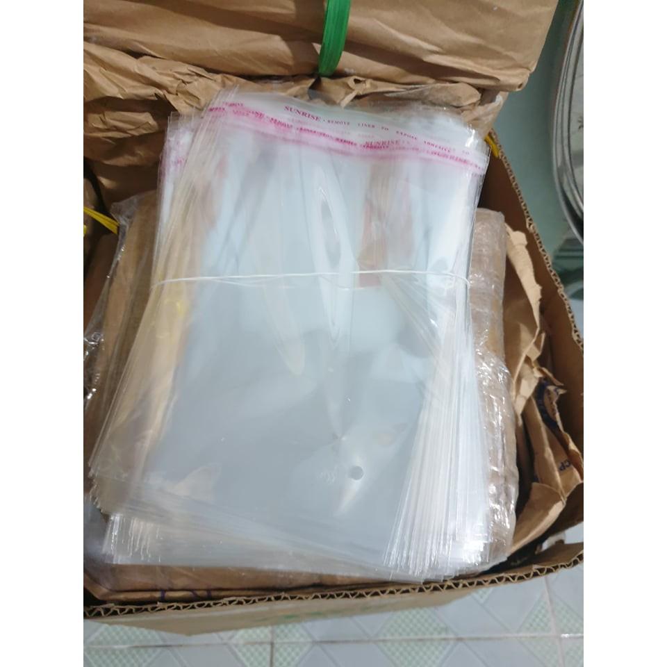 1kg túi bọc ni lông bóng kiếng dán miệng bao đựng quần áo hàng hóa bịch nilon lì xì hay trang sức.