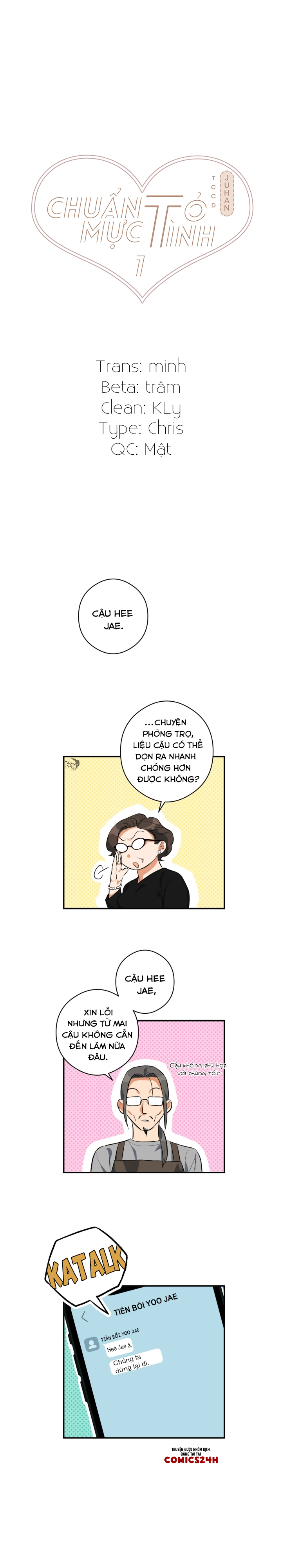 chuẩn mực tỏ tình chapter 1 5