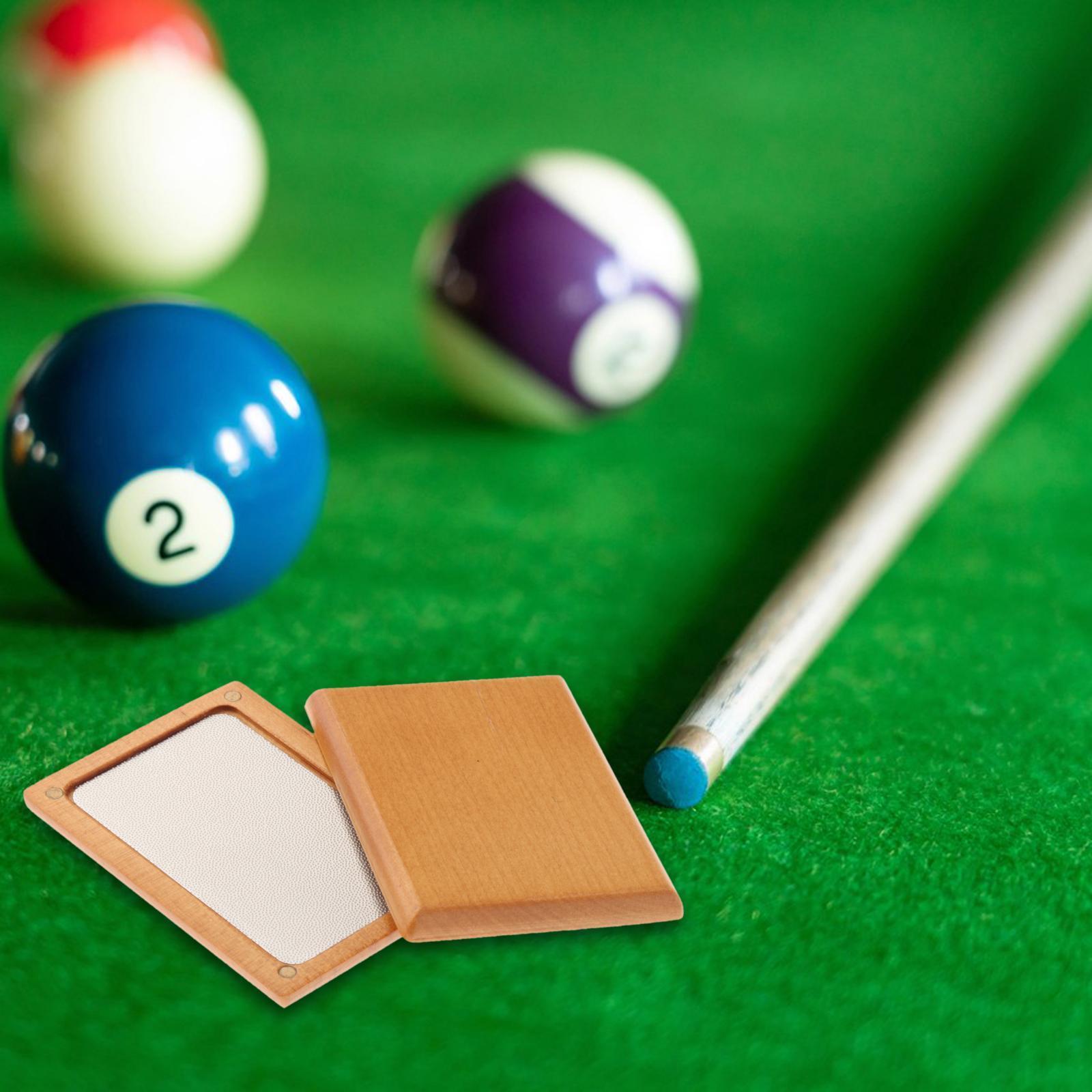 Portable Pool Tip Repair Tool Burnisher Scuffer Accessory