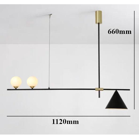 Đèn thả LITAL phong cách độc đáo, tinh tế trang trí nội thất hiện đại - kèm bóng LED chuyên dụng.