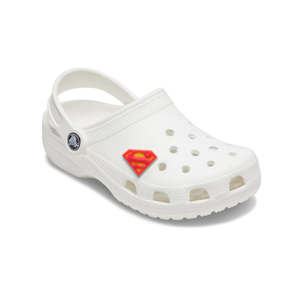 Sticker nhựa jibbitz gắn dép unisex CROCS Superman Logo 10006905 1 pcs