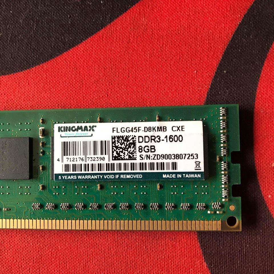 RAM 8GB KINGMAX BUSS 1600MHZ - Hàng chính hãng